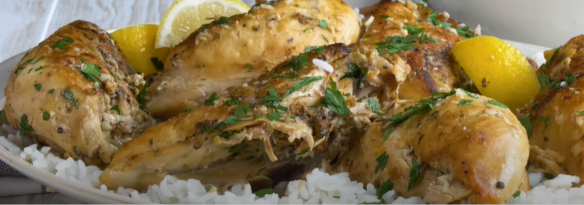 New Recipe - Slow Cooked Lemon Chicken New Recipe - Slow Cooked Lemon Chicken