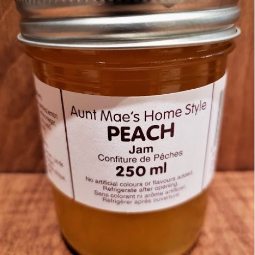 Homemade Peach Jam - 250 ml Homemade Peach Jam - 250 ml