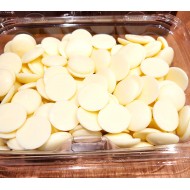 Merckens White Chocolate Melting Wafers - per lb